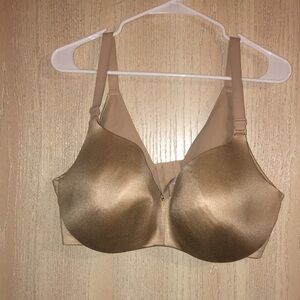 Cacique Tan Full-Coverage Bra with Molded Cups 42F